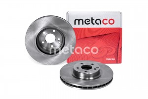 Диск тормозной передний вентилируемый 3050104 3050104 METACO