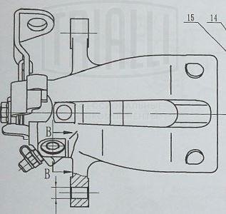 Суппорт торм. Opel Astra G (98-) зад. лев. d=36мм (CF 032105) CF 032105 TRIALLI