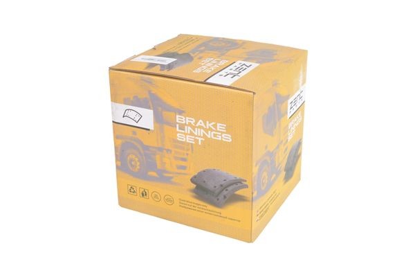 накладки торм. STD 19094 17.5-10.7(420x200(С ЗАКЛ.93251 8x15 80) Z10709 ZENTPARTS
