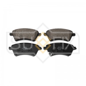 Колодки тормозные передние SUZUKI SX4 1.5, 1.6 06/06- Front SX-1435 SX-1435 SUFIX