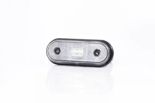 фонарь габаритный! белый LED 120x46 с проводом 0.5м\ FT020BLED FRISTOM