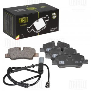 Колодки торм. Mini Cooper (13-) диск. зад. (в компл. с датчиком) (PF 4301) PF4301 TRIALLI