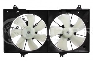 Э/вентиляторы охл. с кожухом (2 вент.) для а/м Mazda 6 (GH) (07-) 1.8i/2.0i  LFK LFK25EP LUZAR