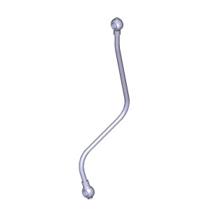 Трубка топливная отводящая ЯМЗ  240-1104450 2401104450 YAMZ