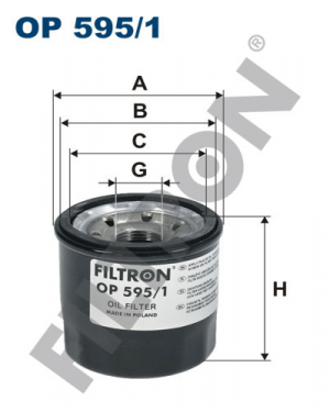 Фильтр масляный OP5951 FILTRON