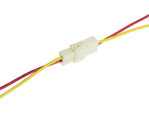 КОЛОДКА СОЕДИНИТЕЛЬНАЯ 2Х КОНТ. 6,3 ММ (М+П) С ПРОВОДАМИ TM NORD YADA 904352 NORD YADA