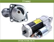 Стартер МТЗ-3022 МАЗ АМКОДОР VOLVO MAN дв.DEUTZ BF4M,BF6M 24В z=9 4.0кВт TESLA T TT16062 TESLA TECHNICS