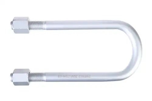 стремянка рессоры! с гайкой 101xМ24х292-R плоская в середине \ BPW axle Z62541 ZENTPARTS