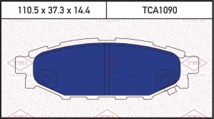 Колодки тормозные дисковые задние SUBARU Legacy/Outback/Impreza 03- TCA1090 TCA1090 TATSUMI