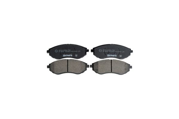 колодки дисковые передние! Daewoo Kalos 1.2i/1.4i02> Z07273 ZENTPARTS