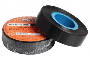 Изолента ПВХ черная 19ммx20м AIRLINE AIT-P-18 AIRLINE