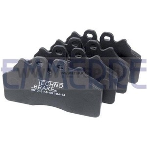Колодки тормозные дисковые 29256 175*95*27 Iveco EuroCargo (замена для Emmerre № 961033 EMMERRE
