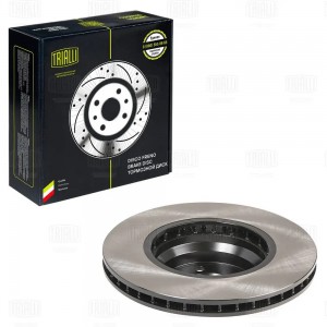 Диск торм. BMW 7 (E65) (01-) перед. d=348 (DF 261505)  2шт DF261505 TRIALLI