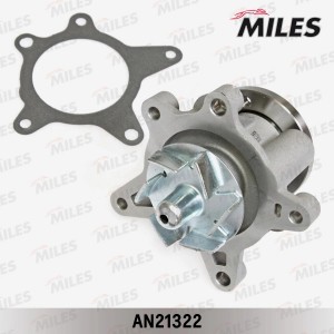 Насос водяной KIA SOUL/CEED/CERATO/HYUNDAI SOLARIS 11- / ELANTRA/i30 AN21322 AN21322 MILES
