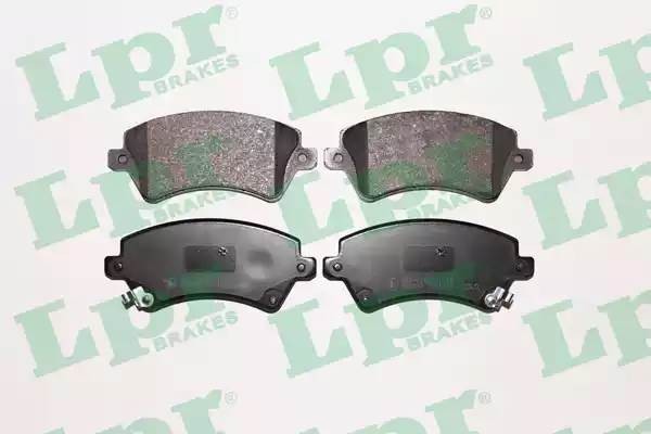 Комплект тормозных колодок 05P1002 05P1002 LPR