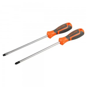 Набор отвёрток 2 пр. (SL8x200mm, PH3x200mm) пласт.подвес (ATAU015) ATAU015 AIRLINE