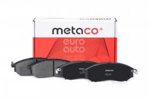 Колодки тормозные передние к-кт 3000019 METACO