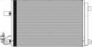 Радиатор кондиц. для а/м Volkswagen Transporter T5 (09-) 2.0TD LRAC1805 LRAC 1805 LUZAR
