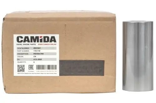 Палец поршневой КАМАЗ, НЕФАЗ дв. Cummins ISBe 4931041 119110 CAMIDA