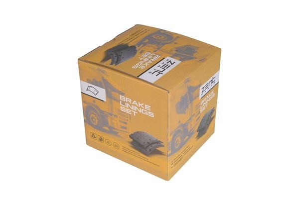 накладки тормозные с ЗАКЛЕПКАМИ STD 19477 20.7-11.4 (420x200) Z10716 ZENTPARTS