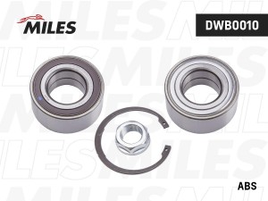 Подшипник ступицы передний CITROEN C3/C4/C5/DS3/PEUGEOT 207/3008/307/308/5008 00 DWB0010 MILES