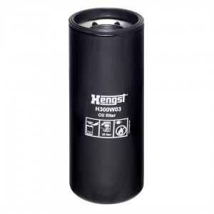 Фильтр масляный CUMMINS ENGINES/H=294.0мм Вкручиваемый H300W03 HENGST