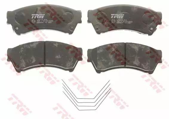Колодки передние MAZDA 6 (GH) GDB3501 GDB3501 TRW