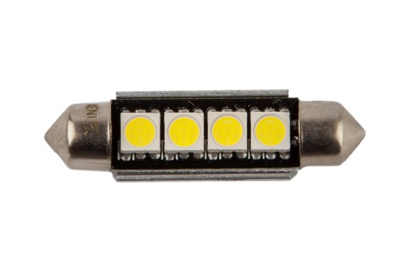 к-кт ламп! светодиодных LED C5W, 41мм, CAN4427, яркость+50% (блистер 2шт.)\ 1009401 XENITE