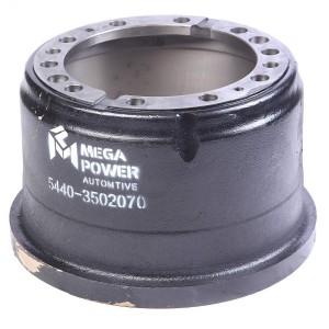 Барабан тормозной МАЗ-5440,АМАЗ задний MEGAPOWER 350-32-029 MEGA POWER