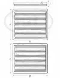 Фильтр воздушный SB2176 SCT