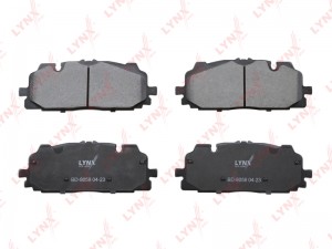 Колодки тормозные дисковые передние BD8058 LYNXAUTO