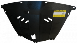 Защита картера Nissan Qashqai, V2.0, передний, АКПП с 2014 г 01453 MOTODOR