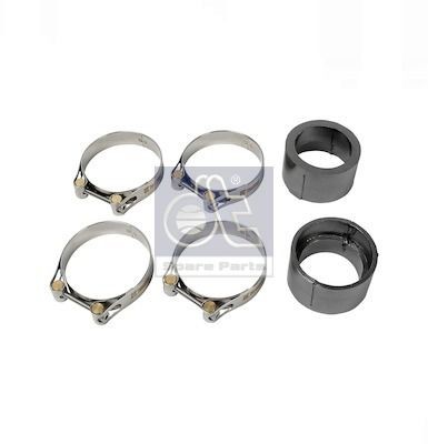 Ремкомплект VOLVO RENAULT коллектора выпускного (хомут 4шт.,втулка 2шт.) DT 2.91084 DIESEL TECHNIC