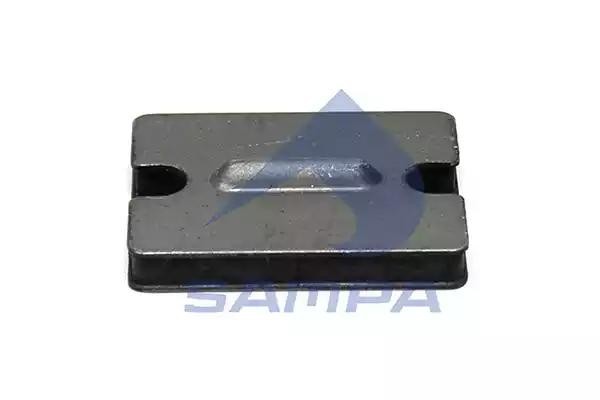 Прокладка MERCEDES Atego рессоры межлистовая (65х80х13мм) SAMPA 011.165 SAMPA