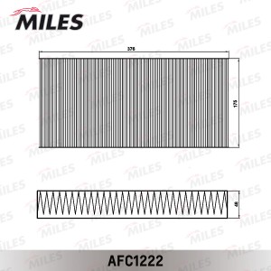 Фильтр салона угольный CITROEN JUMPY/PEUGEOT EXPERT/FIAT SCUDO 07- (FILTRON K123 AFC1222 MILES