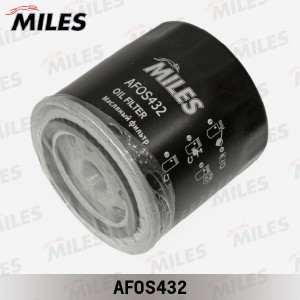 Фильтр масляный CHERY TIGGO 06- AFOS432 AFOS432 MILES