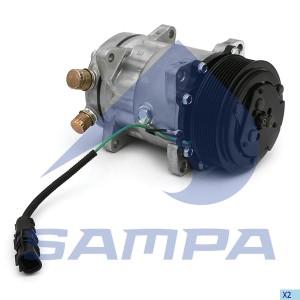 Компрессор MAN TGA TGS TGX кондиционера SAMPA 024142 SAMPA