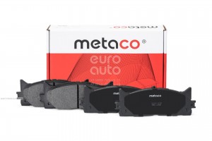 Колодки тормозные передние к-кт 3000025 3000025 METACO