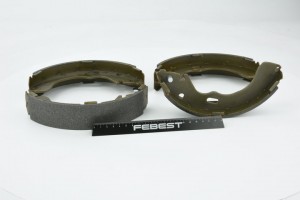 Колодки барабанные MAZDA 626 GF 1997-2002 0502-GFR 0502-GFR FEBEST