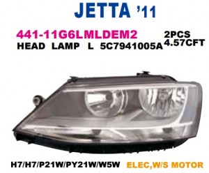 фара левая!\ VW Jetta VI 10> 44111G6LMLDEM2 DEPO