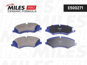 Колодки тормозные передние (Смесь CERAMIC серия PRO) LAND ROVER DISCOVERY 09-/RA E500271 MILES