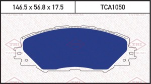 Колодки тормозные дисковые передние TOYOTA RAV4 06- TCA1050 TCA1050 TATSUMI