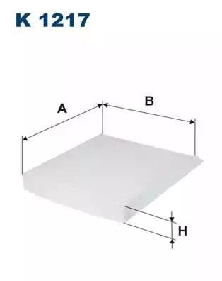Фильтр воздушный салона NISSAN Murano (02-08) FILTRON K1217 FILTRON
