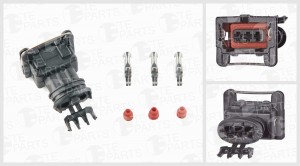 разъём  3-pin (стандартная комплектация) 7810051 TE PARTS