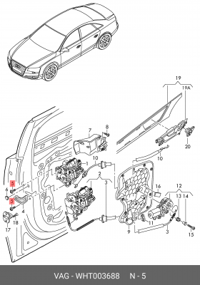 БОЛТ WHT 003 688 PORSCHE