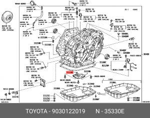 Кольцо  90301-22019 90301-22019 TOYOTA