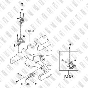 KIA SPORTAGE (2010>) FL0318 FIXAR
