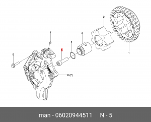 болт! M10х35-10MAN 06020944511 MAN