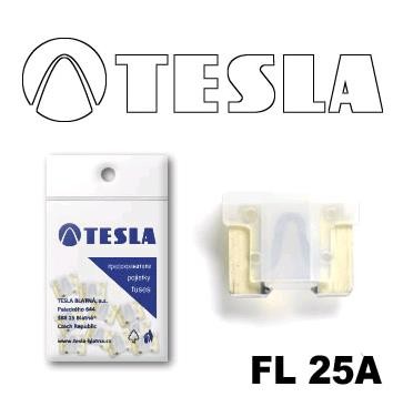 FL.25A.10 ПРЕДОХРАНИТЕЛИ 25A TESLA, СТРАНА ПРОИСХОЖДЕНИЯ: ЕС FL25A10 TESLA