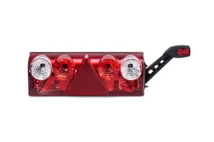 SCHMITZ NEW белый поворотник, разъем 7-pin+рог T12498002 TOPCOVER